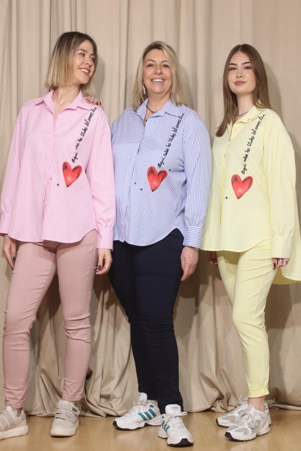 HEARTLINE ΡΙΓΕ ΠΟΥΚΑΜΙΣO