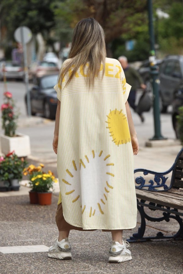 HEART POP SHIRT DRESS