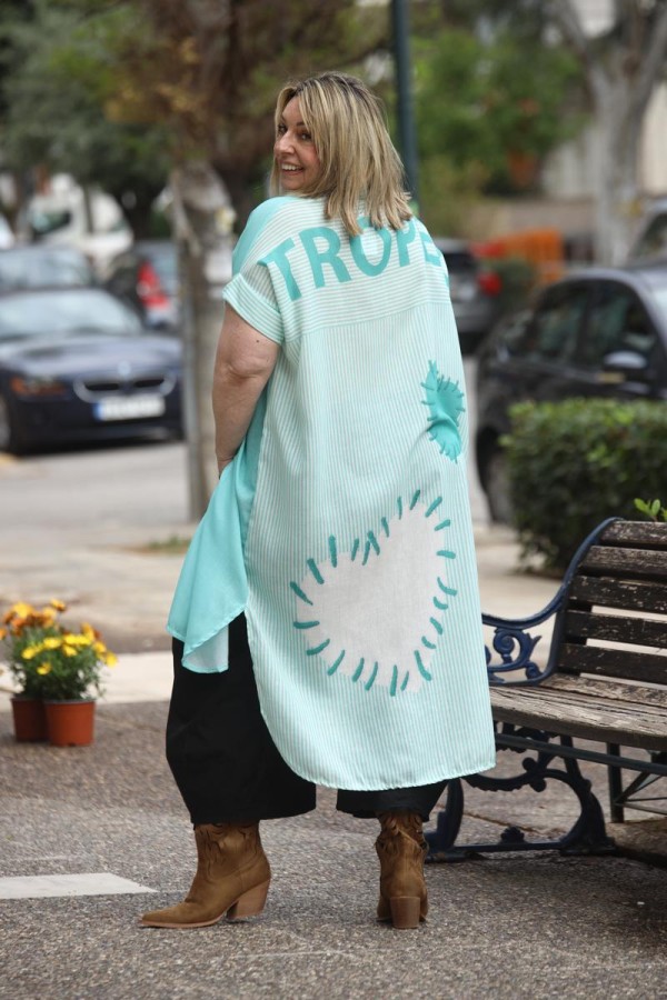 HEART POP SHIRT DRESS