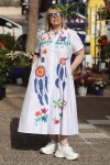 ANKA SHIRT DRESS ΜΕ ΚΕΝΤΗΜΑΤΑ