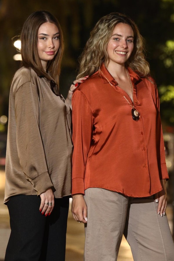 SIENNA SATIN SHIRT