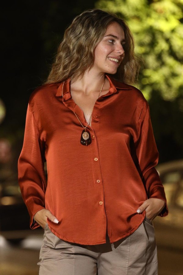 SIENNA SATIN SHIRT