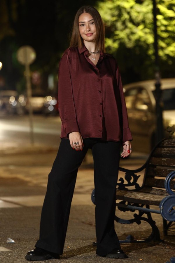 SIENNA SATIN SHIRT