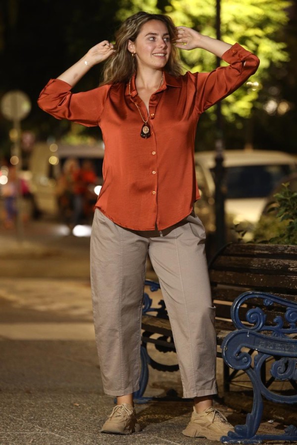 SIENNA SATIN SHIRT
