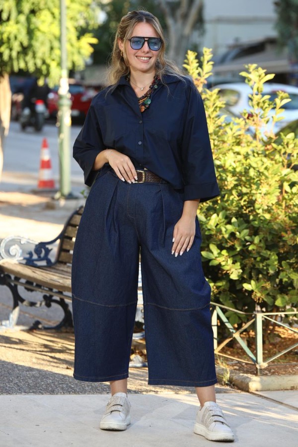 LORIN CROPPED SHIRT