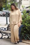 CELIA ΣΕΤ ΠΑΝΤΕΛΟΝΑ ΜΕ ΡΙΓΑ ΚΑΙ LOOSE TOP