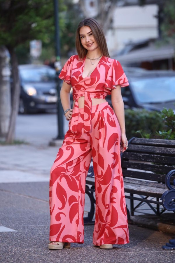ALIONA ΣΕΤ CROP TOP ΠΑΝΤΕΛΟΝΑ