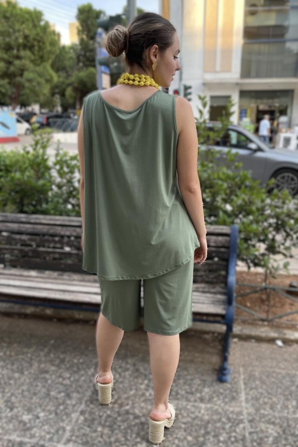 ELIA ΣΕΤ ΑΜΑΝΙΚΗ ΜΠΛΟΥΖΑ ΜΕ ΒΕΡΜΟΥΔΑ