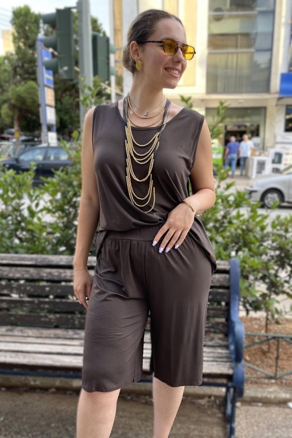 ELIA ΣΕΤ ΑΜΑΝΙΚΗ ΜΠΛΟΥΖΑ ΜΕ ΒΕΡΜΟΥΔΑ