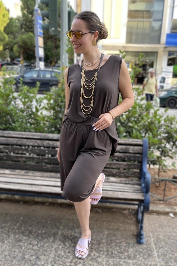 ELIA ΣΕΤ ΑΜΑΝΙΚΗ ΜΠΛΟΥΖΑ ΜΕ ΒΕΡΜΟΥΔΑ