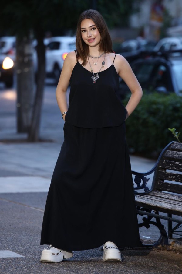 KEIRA ΣΕΤ ΦΟΥΣΤΑ ΜΕ ΑΜΑΝΙΚΟ ΤΟΠ